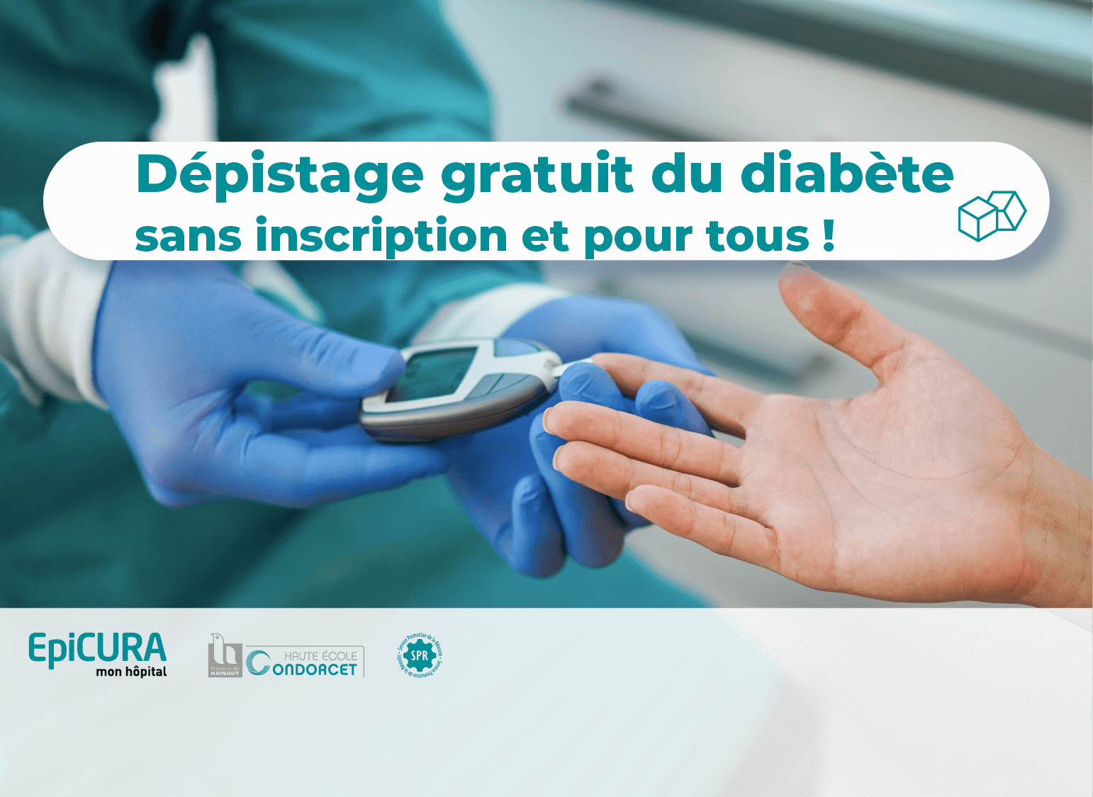 Dépistage gratuit du diabète à la HEPH - Condorcet de Saint-Ghislain