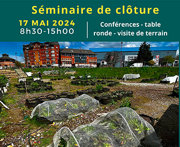 Projet de recherche FRHE AGRITOUR 3.0 – Événement de clôture 17 mai 2024 / IGRETEC Charleroi