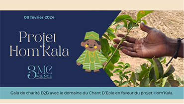 Entreprises et indépendants  rendezvous le 8 février au Chant dÉole pour le Gala de charité HOMKALA