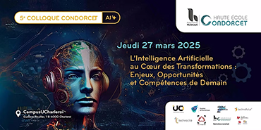5ème Colloque Condorcet IA  Lintelligence Artificielle au coeur des transformations