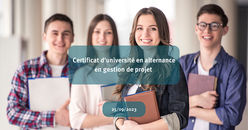 Certificat d'université en alternance en gestion de projets