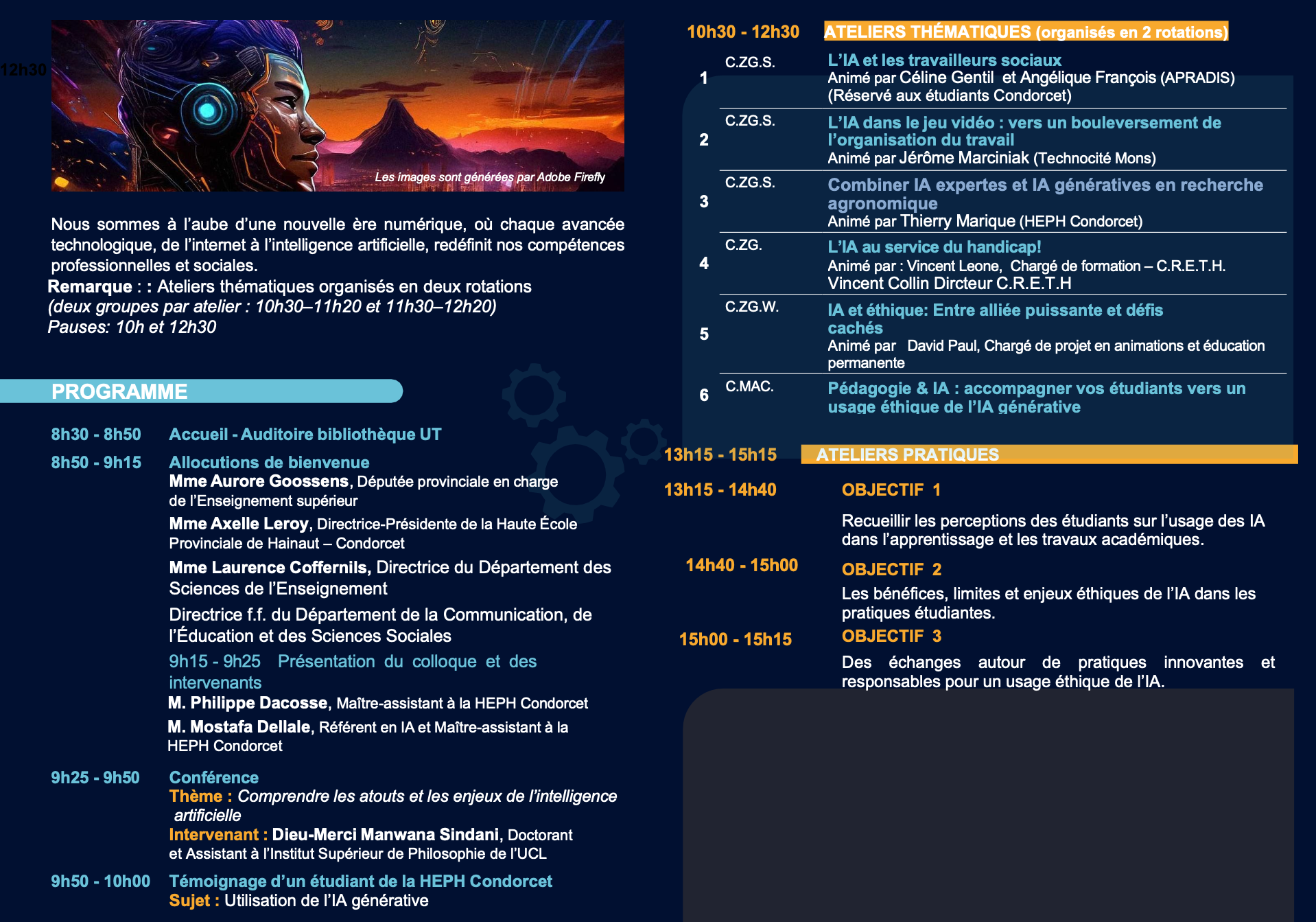 Colloque sur lintelligence artificielle 2