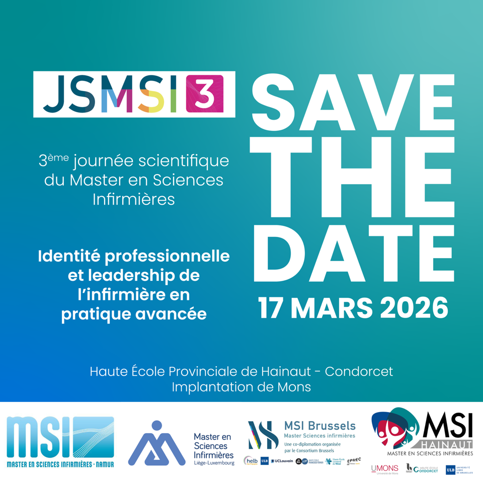 Journée Scientifique du Master en Sciences Infirmières en FWB 1500AdobeStock 560072776