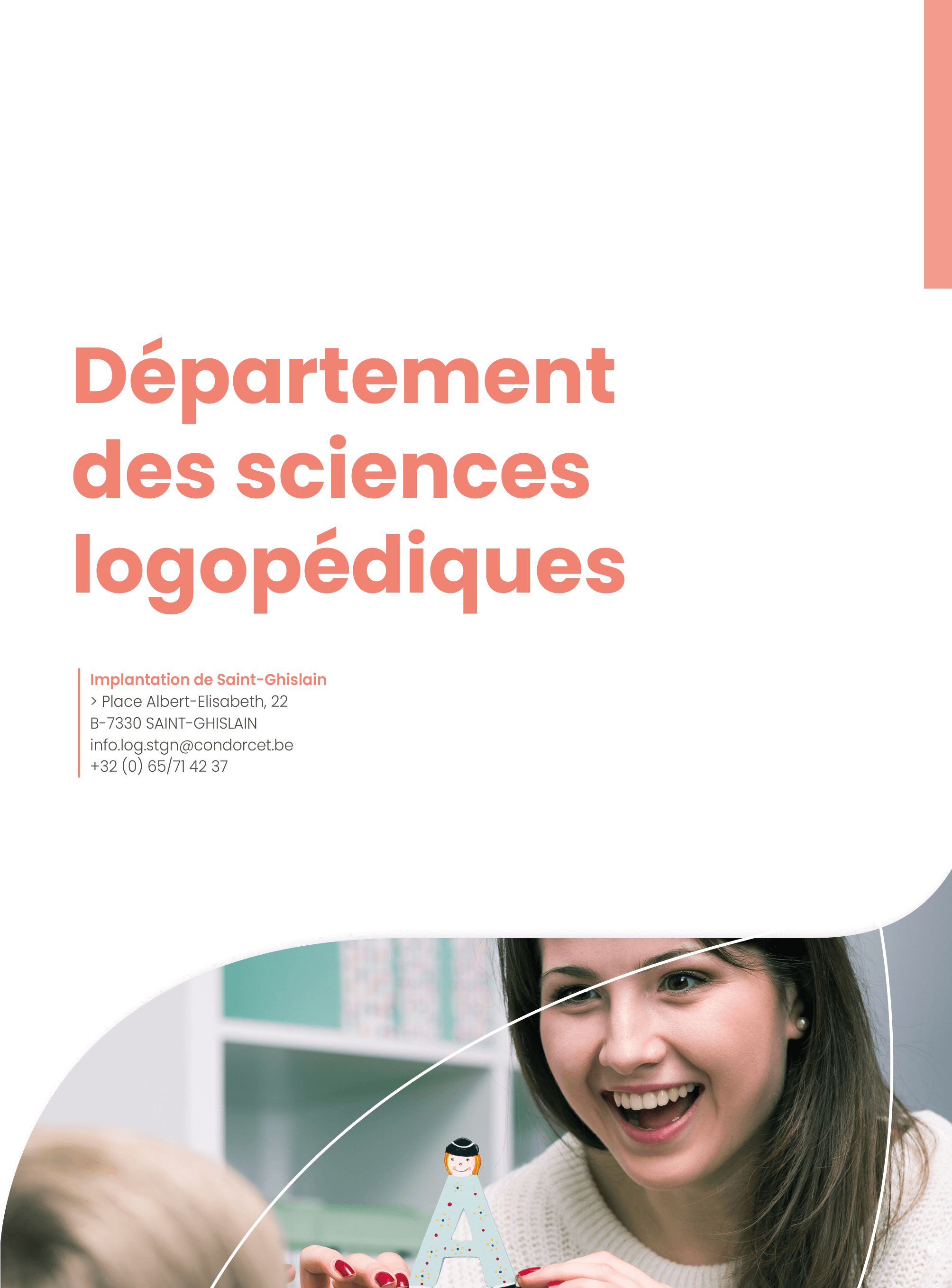 Brochure dptm des sciences logopediques 23 24