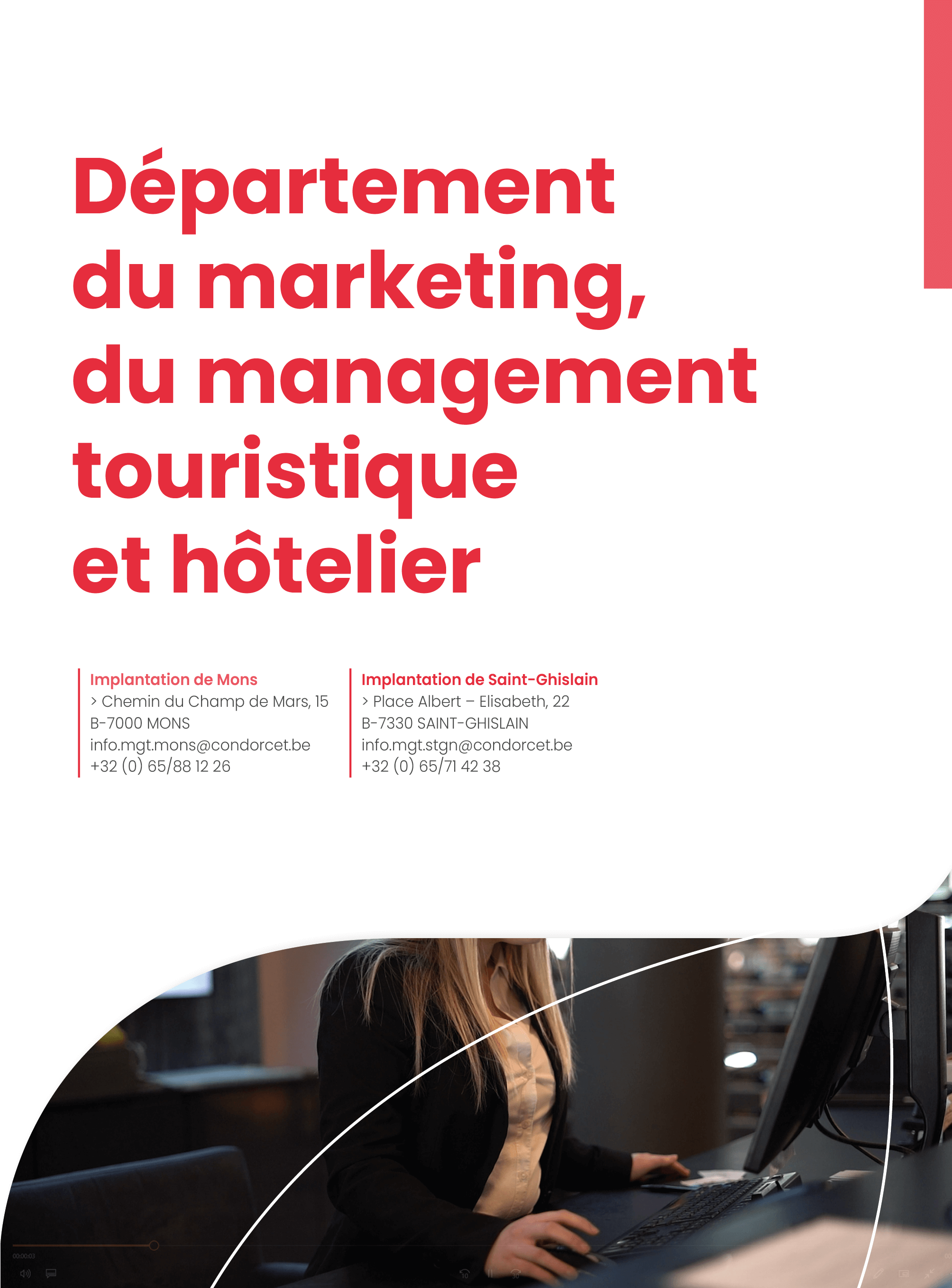 Brochure dptm du marketing du management touristique et hotelier 23 24