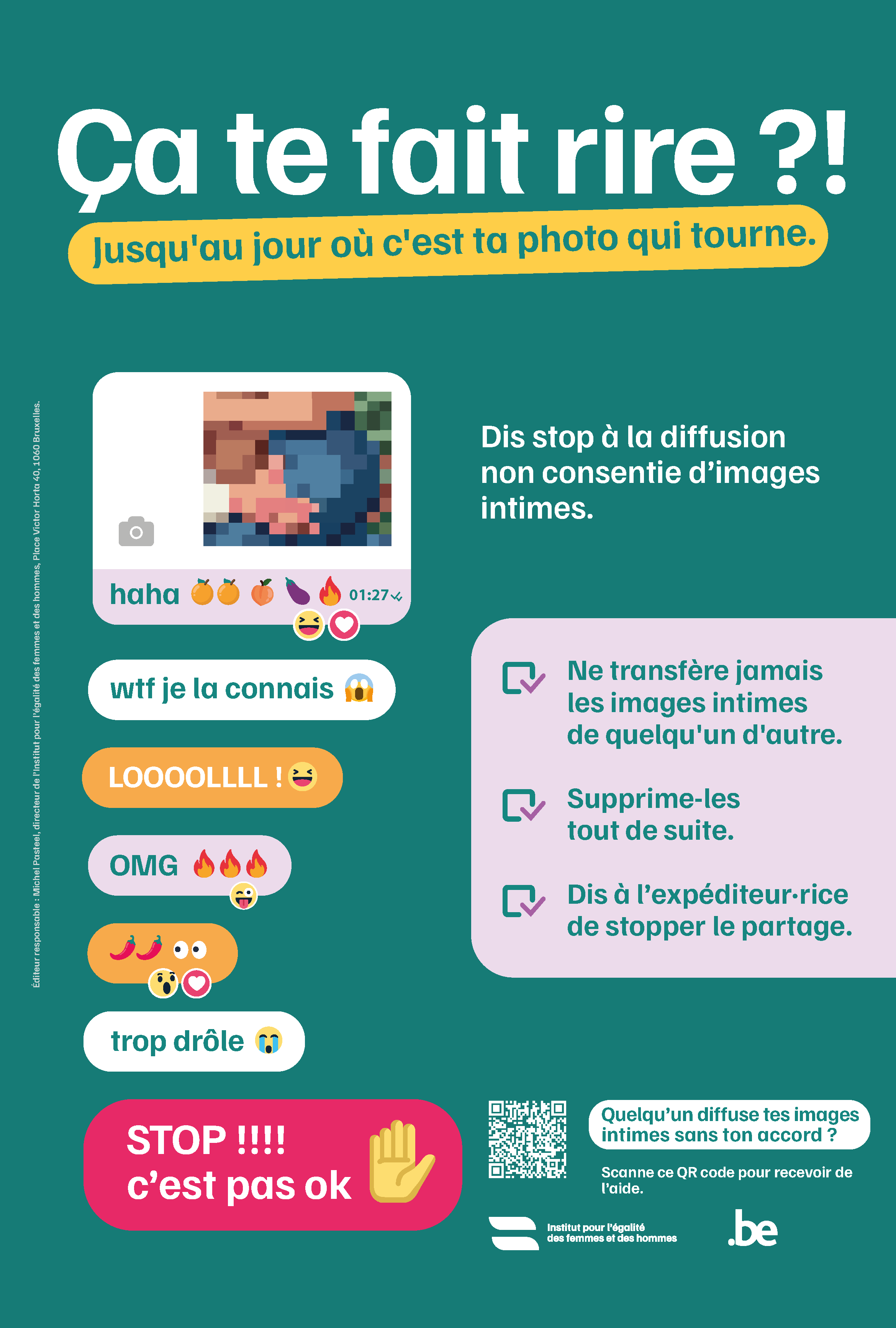 affiche diffusion images intimes